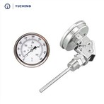 Bimetall-Thermometer mit winkelverstellbarem Zifferblatt