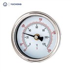 Bimetallisches Temperaturmessgerät zur Direktmontage