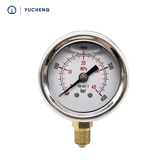 Fuel Pressure Gauge Oil Filled