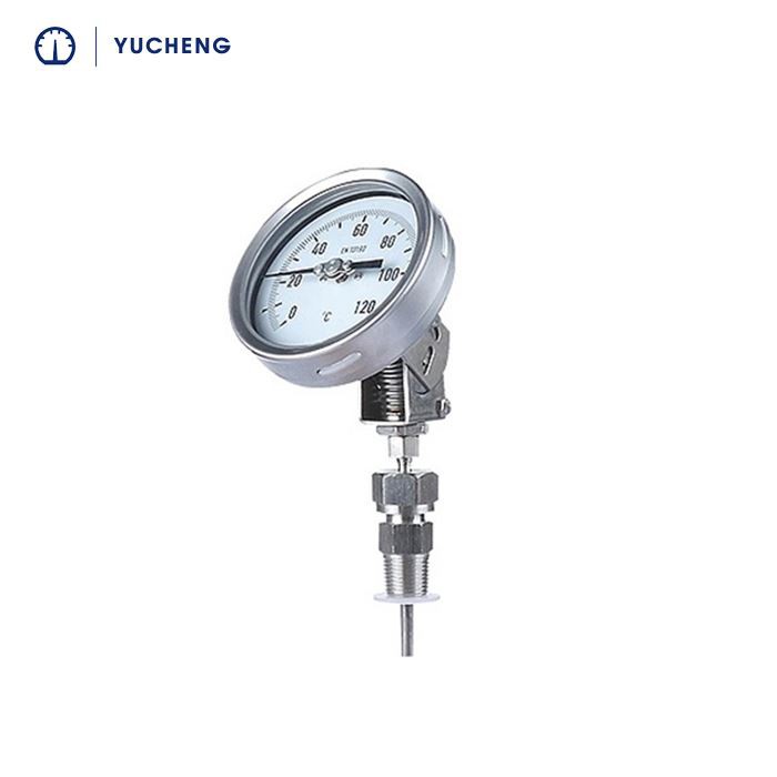 0 bis +120°C benutzerdefiniertes bimetallisches Thermometer