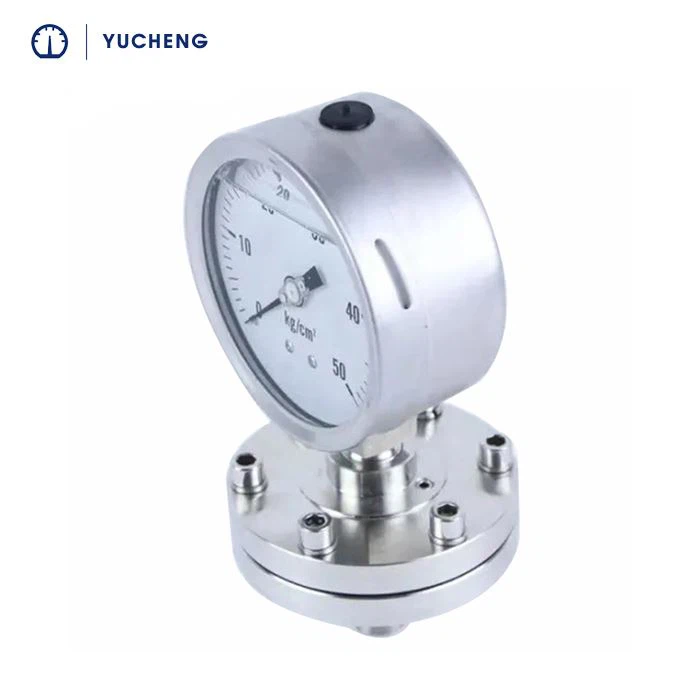 Flansch-Druckmanometer