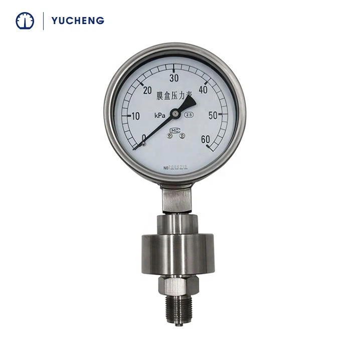 Manometer mit integrierter Membrandichtung