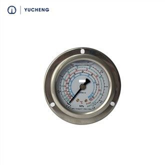 110mm Kältemittelmanometer mit Flansch
