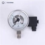 Elektrisches Kontaktmanometer mit Edelstahlgehäuse