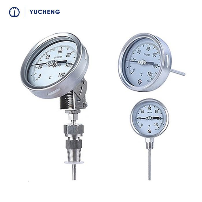 SS-Bimetall-Thermometer-Temperaturmessgerät
