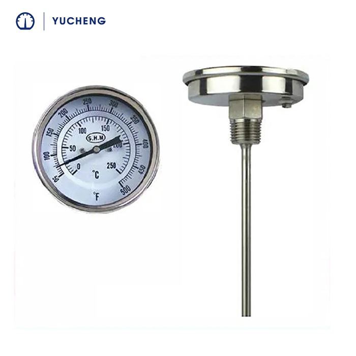Edelstahl-Temperaturanzeige für Industrie